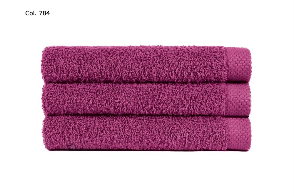 sofficepiuma coppia asciugamani pure tinta unita ametista