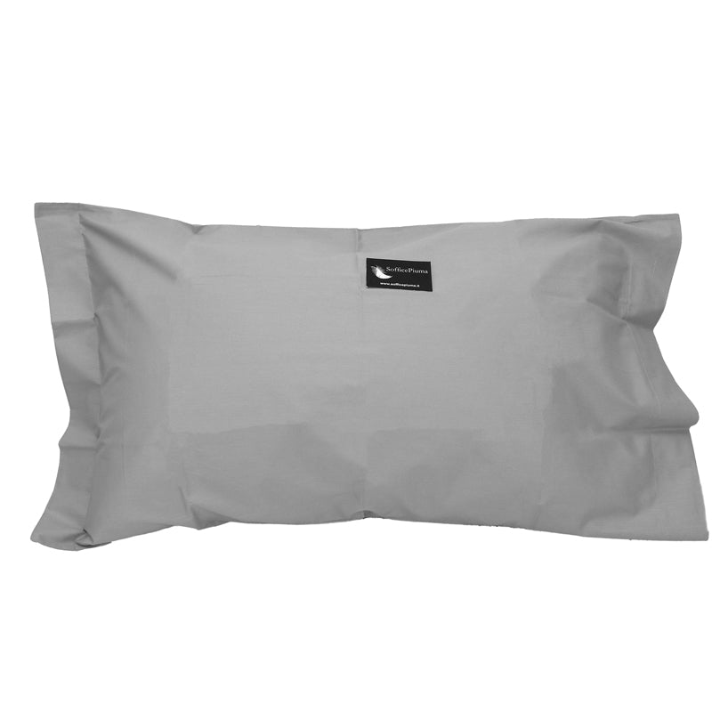 sofficepiuma coppia federe unite oxford quadro tortora 2