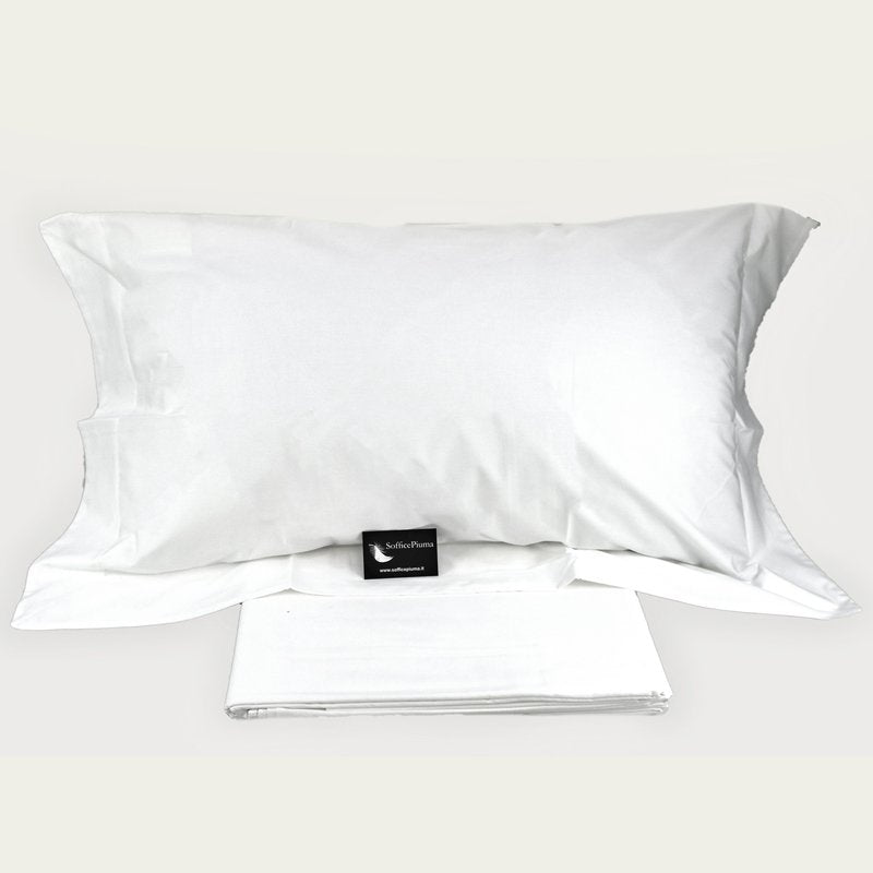 sofficepiuma copripiumino king size bianco