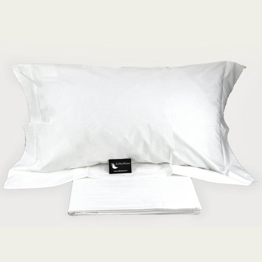 sofficepiuma copripiumino king size bianco