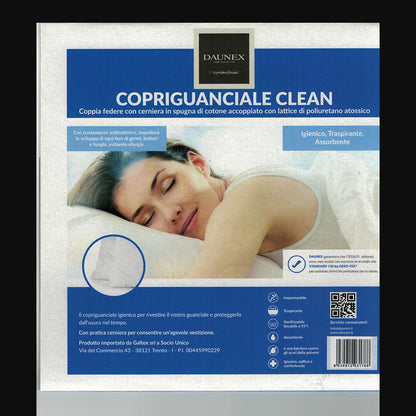 sofficepiuma daunex copriguanciale impermeabile clean