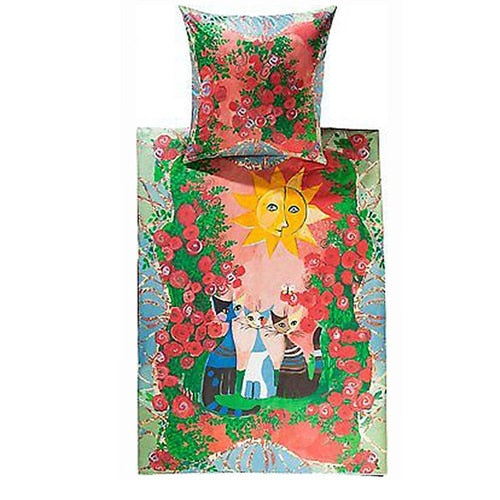 sofficepiuma lasa home copripiumno flanella satin GIARDINO DELLE ROSE