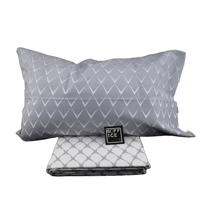 sofficepiuma lenzuola copripiumino cotone grigio fantasia primavera freschi sconto outlet stampa digitale 1 copriletto 00