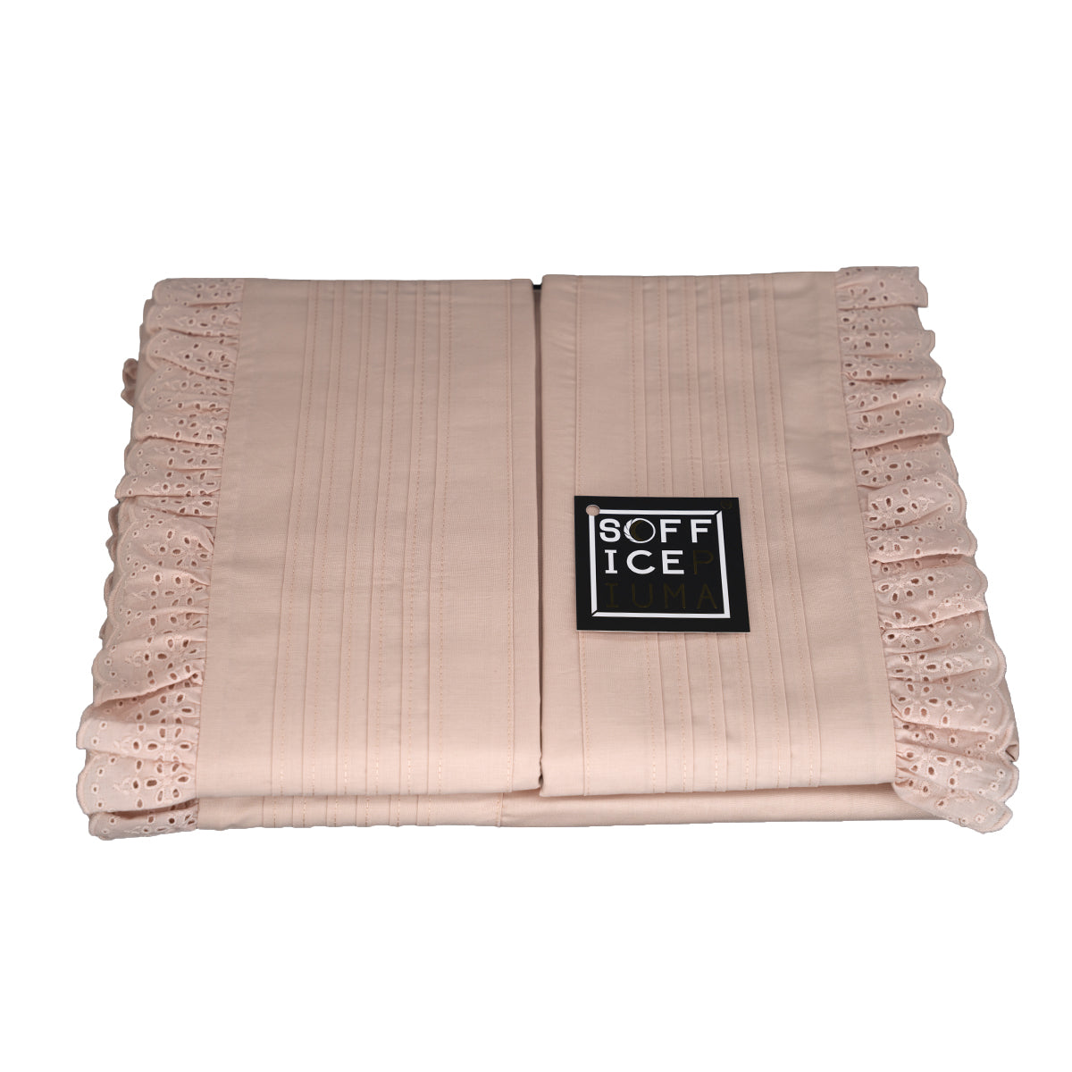 sofficepiuma lenzuola copripiumino matrimoniale singolo piazza mezzo ricamato gala galetta rosa classico sconto 00