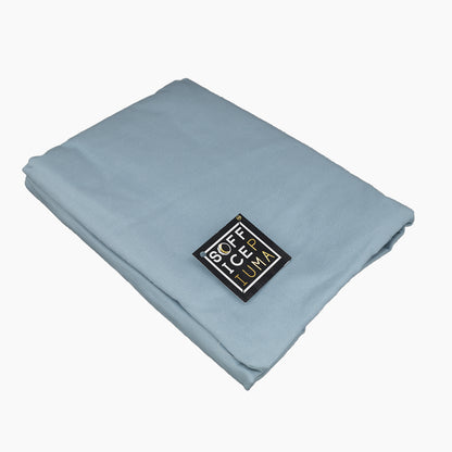 sofficepiuma lenzuolo flanella sotto con angoli matrimoniale piazza mezzo singolo cotone qualita sconto offerta celeste