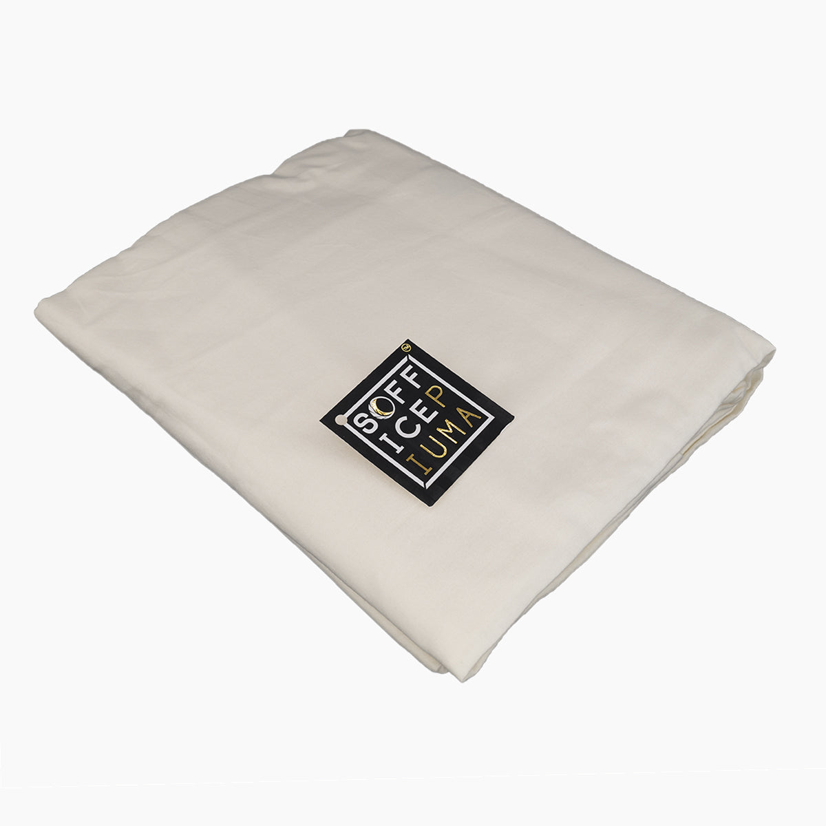 sofficepiuma lenzuolo flanella sotto con angoli matrimoniale piazza mezzo singolo cotone qualita sconto offerta panna