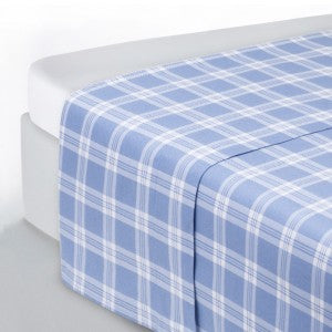 sofficepiuma lenzuolo sotto 1 piazza oxford blu112