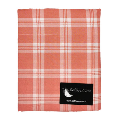 sofficepiuma lenzuolo sotto 1 piazza oxford corallo11