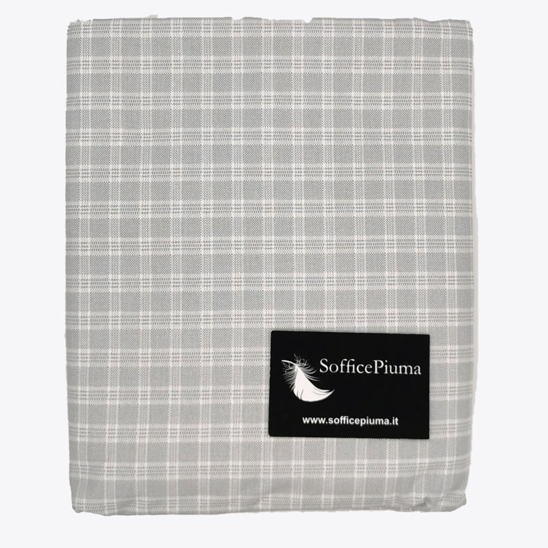 sofficepiuma lenzuolo sotto 1 piazza oxford tortora 1