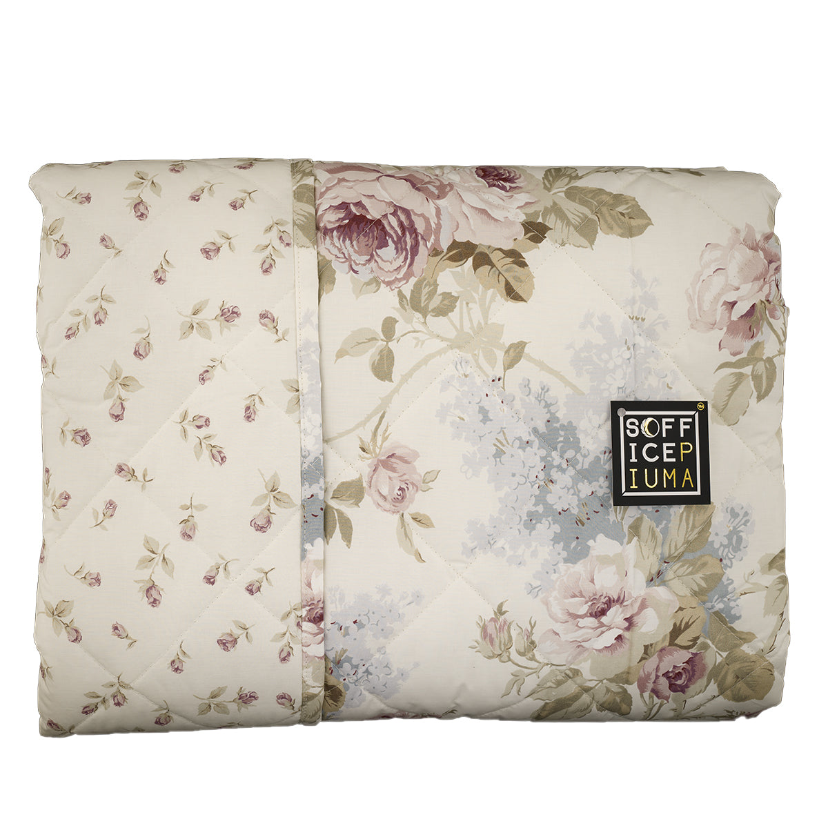 sofficepiuma manifattura randi quilt estivo sanderson floreale rose double face 544
