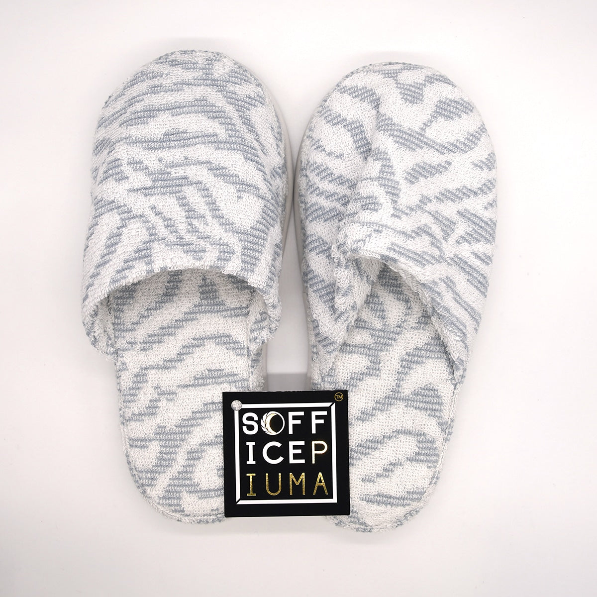 sofficepiuma pantofole bagno cotone 11