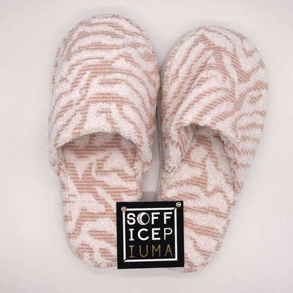 sofficepiuma pantofole bagno cotone 1100