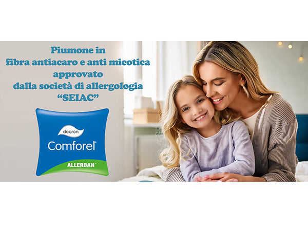 SOFFICEPIUMA® Piumone in ALLERBAN Antiacaro No-Acar ed Antimicotico art. S001