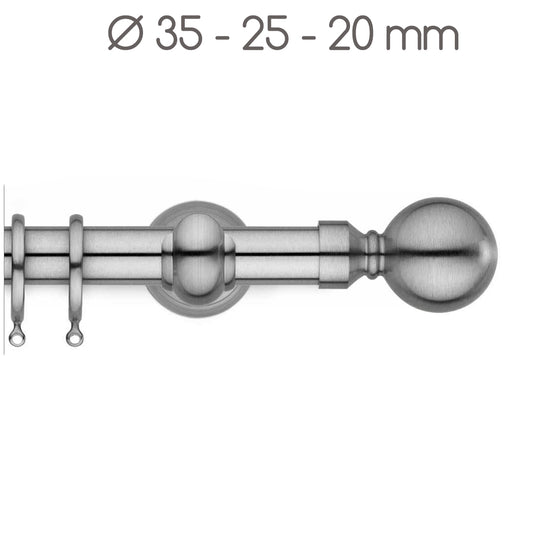 Scaglioni Bastone in ottone nichel vari diametri art. VENERE