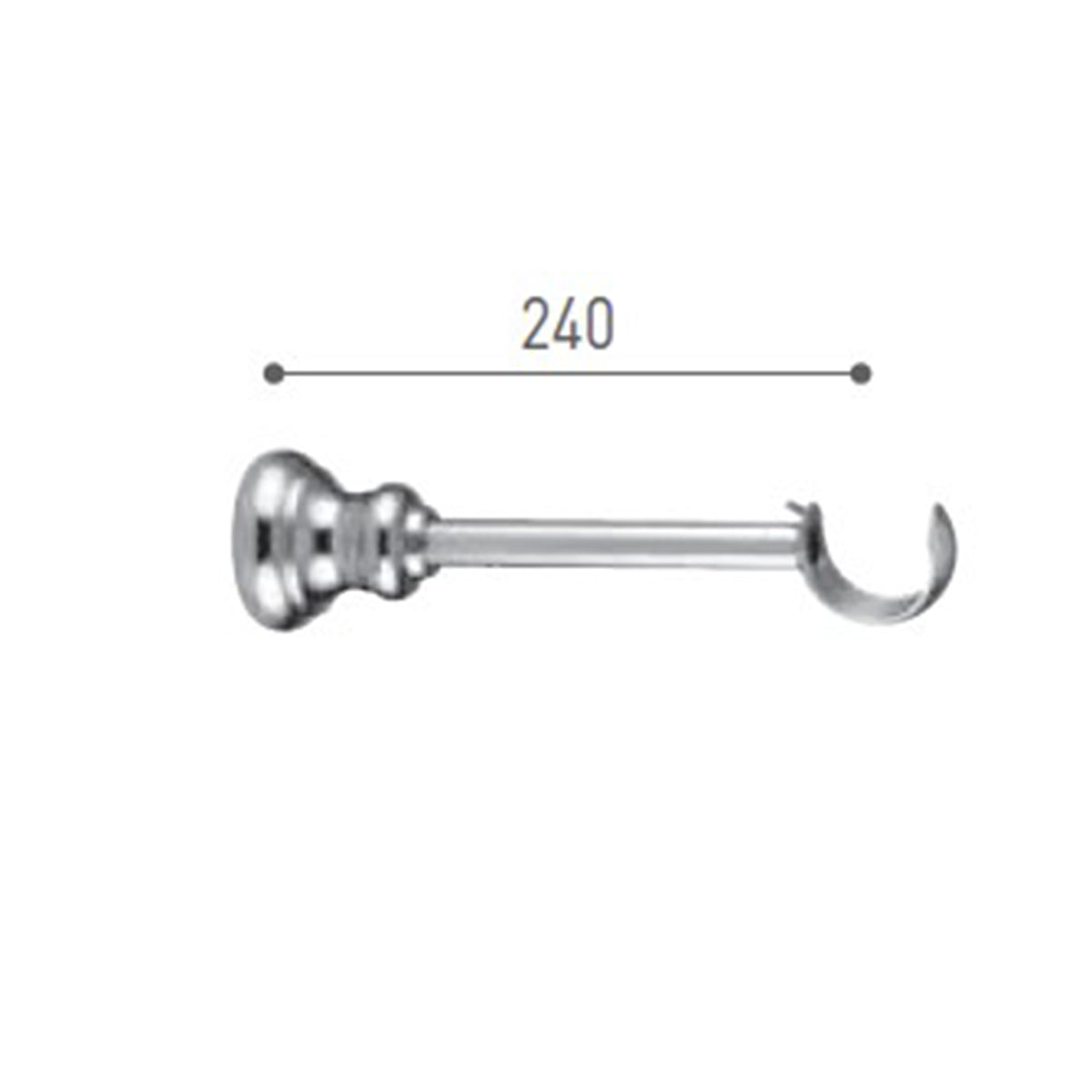 Scaglioni Bastone in ottone vari diametri art. VENERE