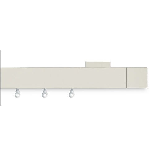 Scaglioni Binario alluminio per montaggio tende rettangolare 35 x 10 mm art. Amalia con sistema cripto