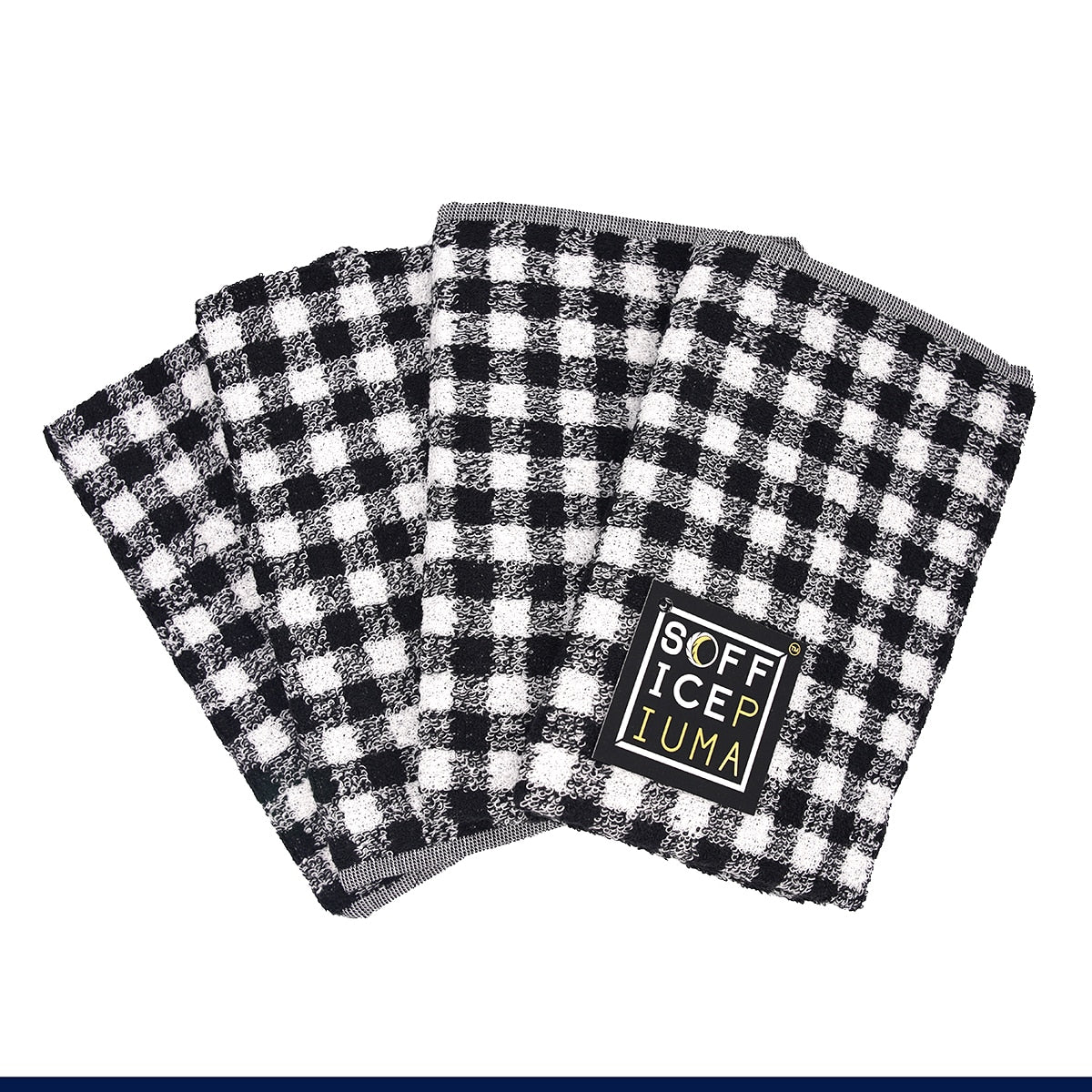 sofficepiuma strofinaccio canovaccio cotone lasa home pure square