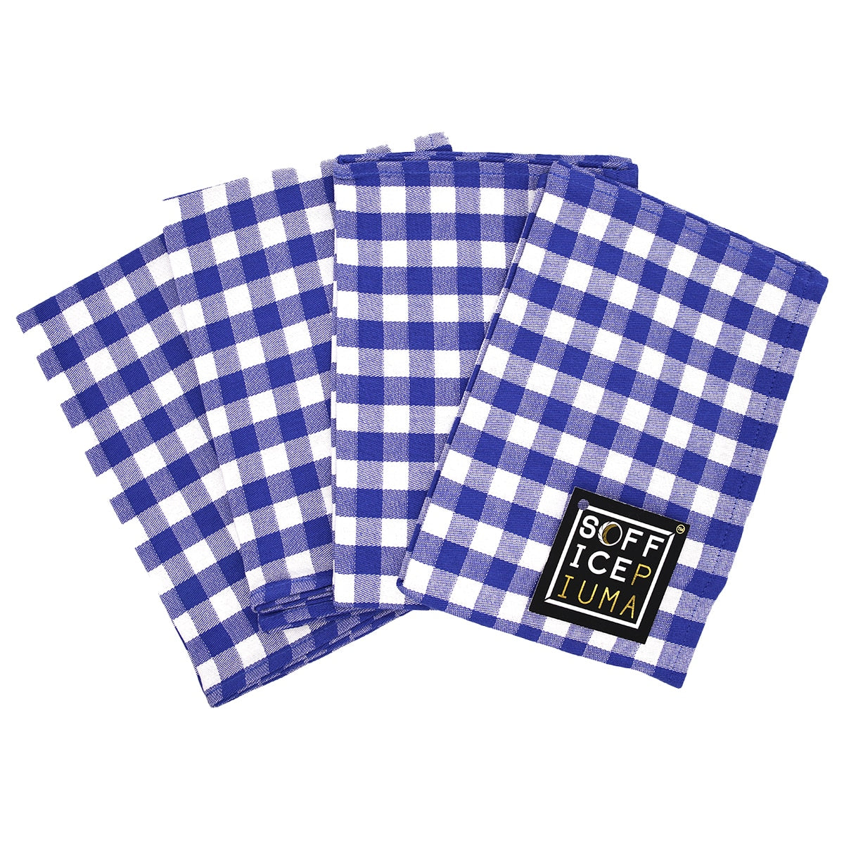 sofficepiuma strofinaccio canovaccio cotone lasa home quadretti 242