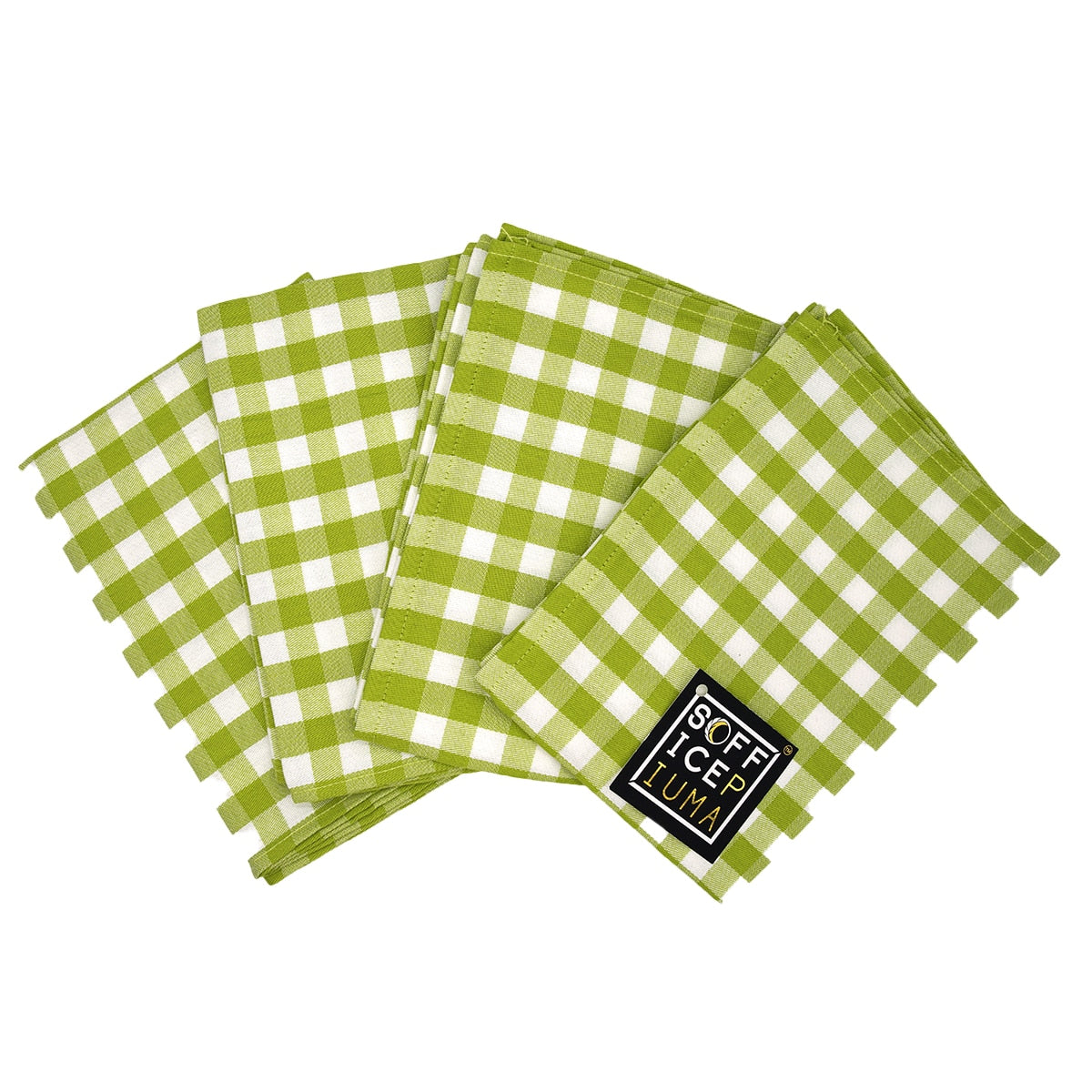 sofficepiuma strofinaccio canovaccio cotone lasa home quadretti 33