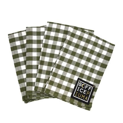 sofficepiuma strofinaccio canovaccio cotone lasa home quadretti