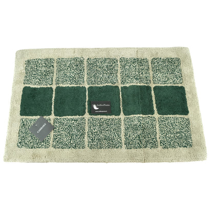 sofficepiuma tappeto bagno antiscivolo mirabello carrara MOMA VERDE