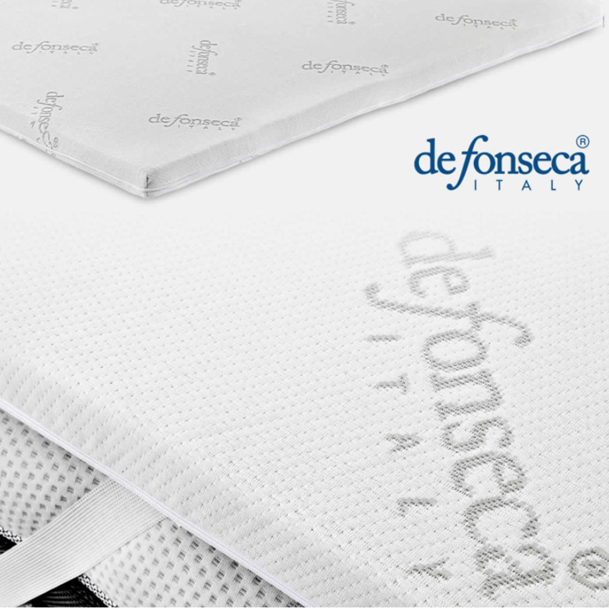 sofficepiuma topper memory foam de fonseca coprimaterasso antiacaro antibatterico sconto outlet promo 0