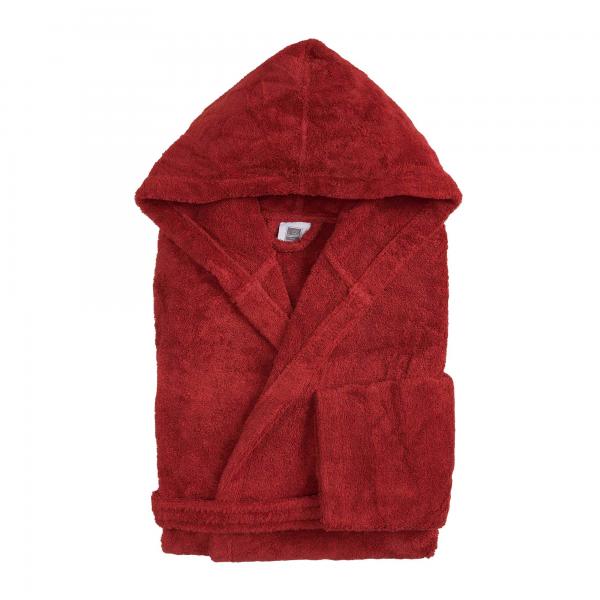 BiancoPerla Accappatoio con Cappuccio in Spugna di puro cotone 530gr art. PERLA