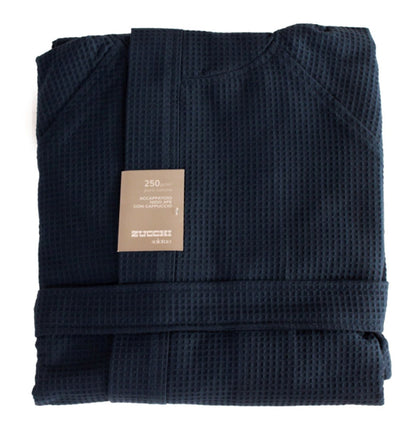 ZUCCHI Accappatoio SOLO TUO Nido d'Ape con cappuccio uomo/donna